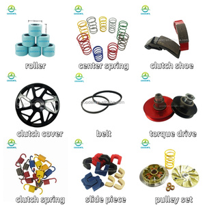 GOODER热卖新改装MIO VARIO BEAT PCX NMAX CVT套装摩托车赛车皮带轮套件，带离合器变速器 - Product Image 6