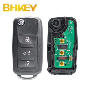 For 2011-2017 <strong>VW</strong> Models with Prox 3+1 Buttons Full Smart <strong>Key</strong> 315Mhz NBG010206T 5K0837202AK ID48 Chip - Product Image 2