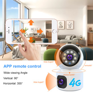 V380 Pro kapalı çift Lens 4G SQ001-G IP kamera Ptz kamera ile iki yönlü sesli interkom ağ kamerası - Product Image 6