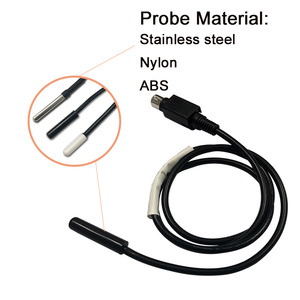 Precios de fábrica Nueva tecnología fábrica Venta caliente sensor de temperatura ds18b20 6*50 digital IP68 100% sonda impermeable ds18b20 - Product Image 6