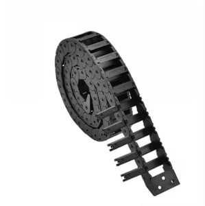 Plastic Nylon Engraving Machine Tool Cable Trunk Drag <strong>Chain</strong> Semi-closed <strong>Inner</strong> Opening Type Industrial Engineering Drag <strong>Chain</strong> - Product Image 4