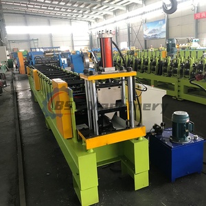 Bsy tùy chỉnh liền mạch mưa máng xối cuộn tạo thành máy kim loại máng xối Máy làm để bán - Product Image 3