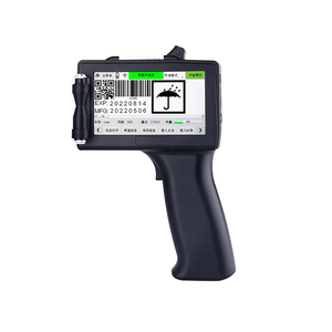 Industrieller tragbarer Hochgeschwindigkeits-Thermo tinten strahl karten drucker Verfalls datum Batch-Codier maschine Handheld-High-End-Jet-Codier gerät