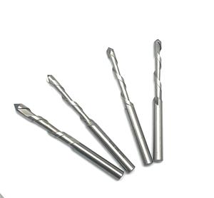 2025 kılavuz noktası alçıpan Cut Out Zip Bit 5/32 3/16 1/4 HSS yönlendirici Bit Spiral testere kesme araçları için - Product Image 1
