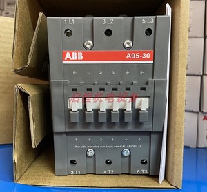 Per ABB genuino A95-30-11 AC contattore 24V-400V controllo industriale per PLC programmazione 110V 220V 380V - Product Image 5