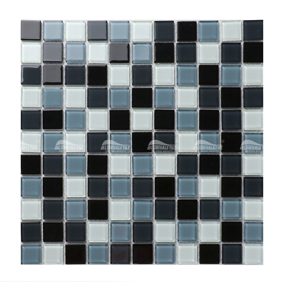 BGI017F2 Mélange noir et gris