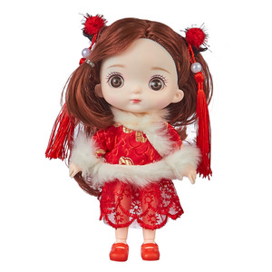 2022かわいいクリスマスギフト17 Cm環境にやさしいビニールミニボール関節人形