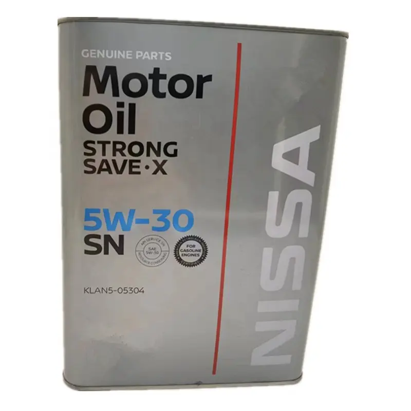 Nissan-aceite sintético lubricante, bote de hierro, 4L, SN5W30