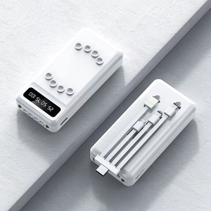 Powerbank pengisi daya portabel ponsel 10000/20000mAh, bank daya tampilan Digital luar ruangan dengan Logo kustom - Product Image 4