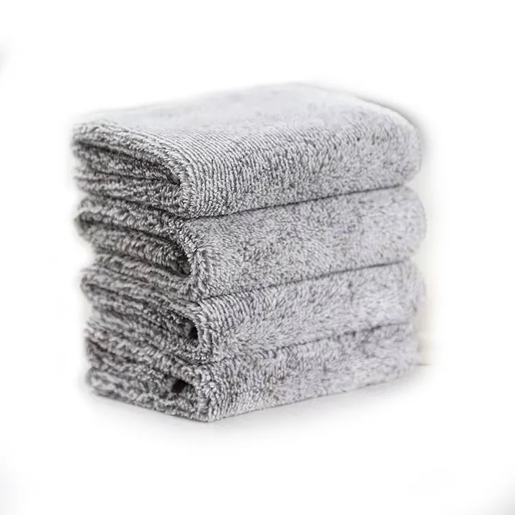 Asciugamano in cotone organico turco a mano da cucina personalizzato di lusso in bianco e nero amichevole