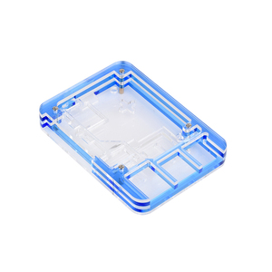 Aismartlink unterstützt die Installation des offiziellen aktiven Kühlers, des transparenten und blauen Acryl gehäuses für Raspberry Pi 5 - Product Image 2