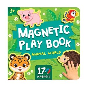 คู่มือแม่เหล็กหนังสือสัตว์โลกหนังสือที่มีแม่เหล็กหนังสือกิจกรรมสำหรับเด็กวางสัตว์ - Product Image 2