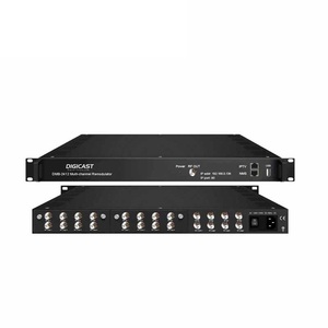 12 Sintonizadores Convertidor de remodulador de entrada IP, multiplexación de demodulación de entrada IP, 1 a 2 unidades - Product Image 1