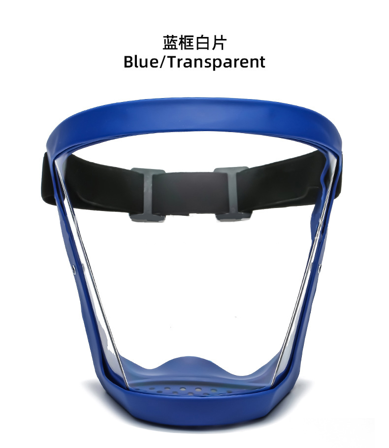 Bleu/transparent