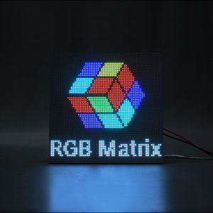 Punktmatrix-Display RGB Vollfarb-LED-Helligkeit einstellbar HUB75-Schnittstelle DIY-Bildschirm kann kaskadi ert werden - Product Image 3
