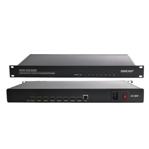 DigicastIPTVシステム1UHD H.265 HEVC 1080 PIPTVストリーミングエンコーダーH.264エンコーダー8ポート - Product Image 1