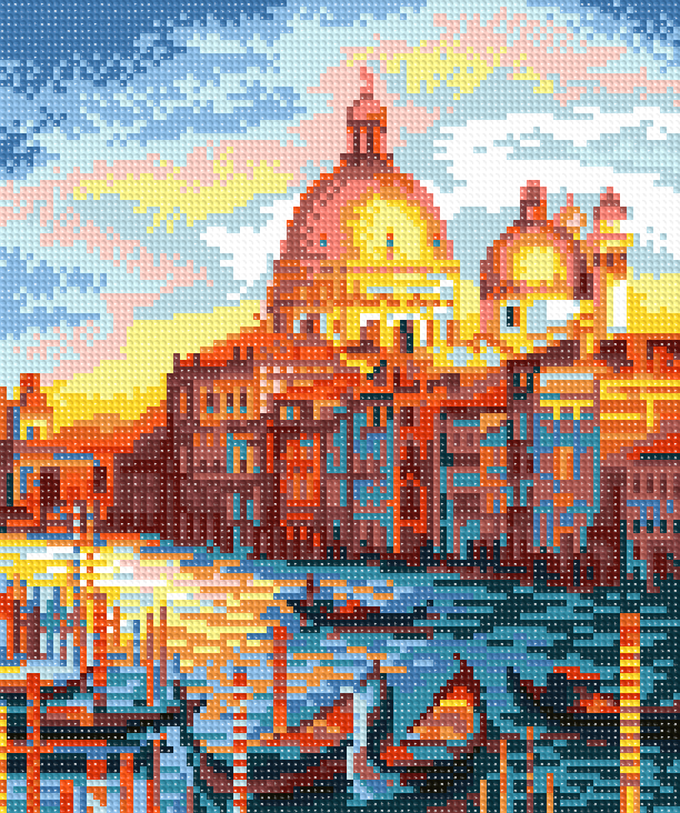 Trapano rotondo colorato