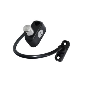 Thiết kế hiện đại khóa cửa sổ bằng thép không gỉ để sử dụng tại nhà khóa kéo khoan an toàn trẻ em chống trộm cài đặt vít - Product Image 1