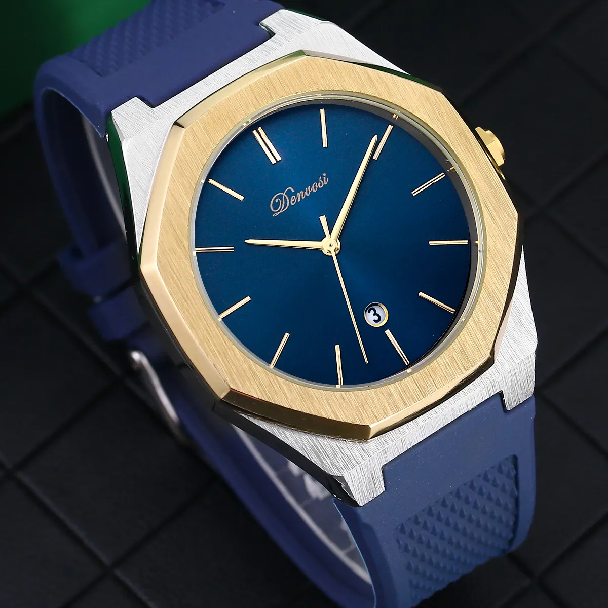 Denvosi Wholesale Minimalist Quartz Watches Waterproof Automatic Date Wristwatches Sales For Fashion Men Clock Male