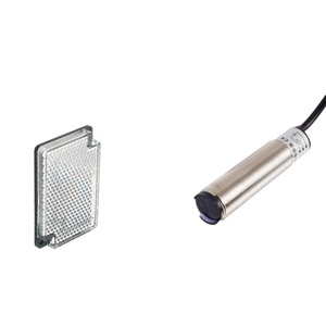 BXUAN for <strong>M18</strong> Optic Photoelectric Switch <strong>Sensor</strong> Three Wire Output PNP NC <strong>Detection</strong> up to 10m Laser Retro Reflective for DC12-24V - Product Image 1