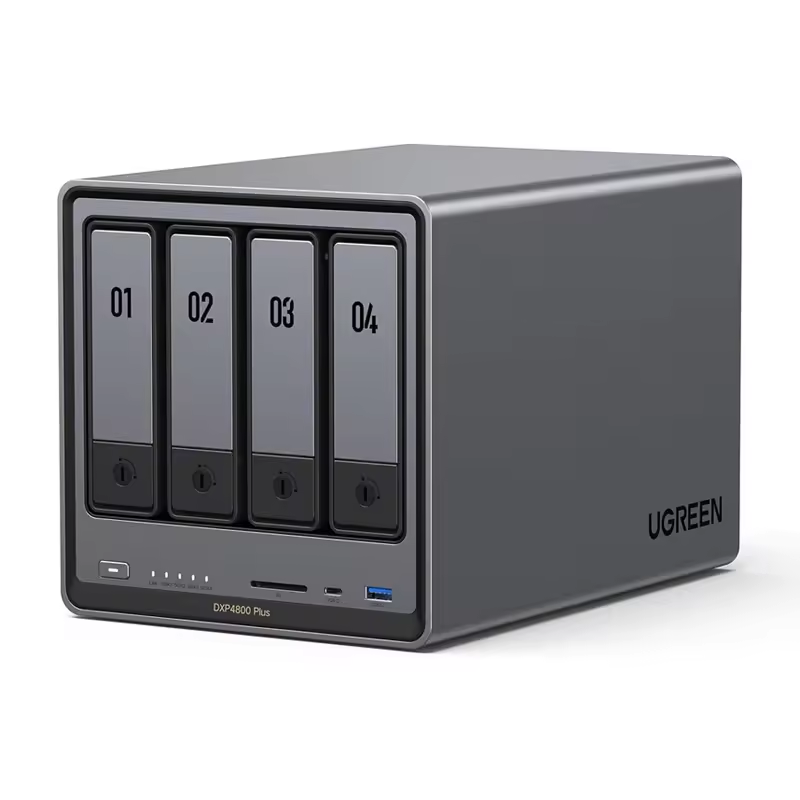 Système Dxp4800 plus-4 baies sans disque (8 Go de RAM)