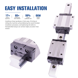High-Accuracy Mini <strong>Linear</strong> <strong>Guide</strong> Rail Mgn15C Stainless Steel Interchangeable Design <strong>for</strong> Industrial <strong>Automation</strong> Equipment - Product Image 4