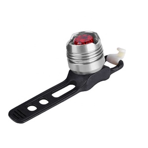 Led nhôm Đèn hậu độ sáng cao <span class=keywords><strong>ruby</strong></span> ánh sáng cảnh báo an toàn Mũ bảo hiểm ánh sáng xe đạp ếch thiết bị ánh sáng - Product Image 3