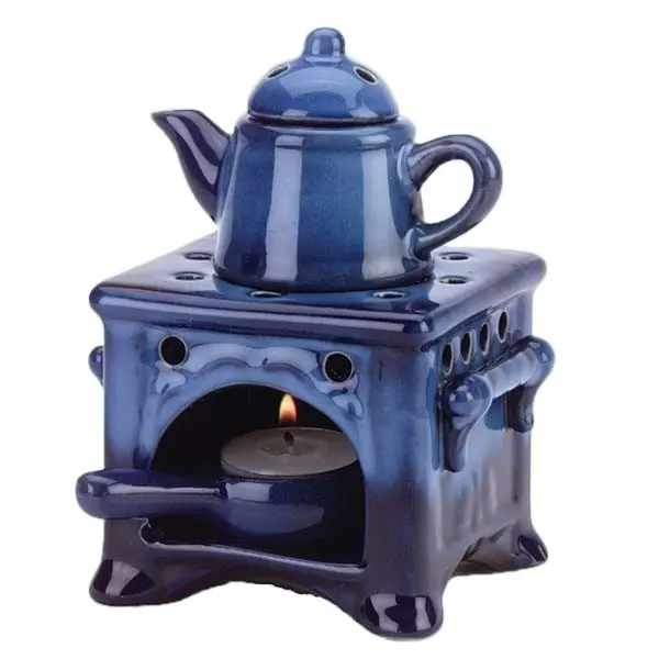 Estufa de cerámica para cocina campestre, calentador de aceite para horno