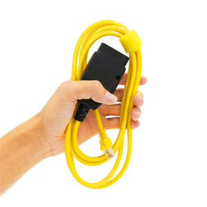 High Quality Diagnostic Tool Compatible Brush Hidden Upscale <strong>Programming</strong> <strong>Line</strong> OBD2 Ethernet Cable for BMW - Product Image 1