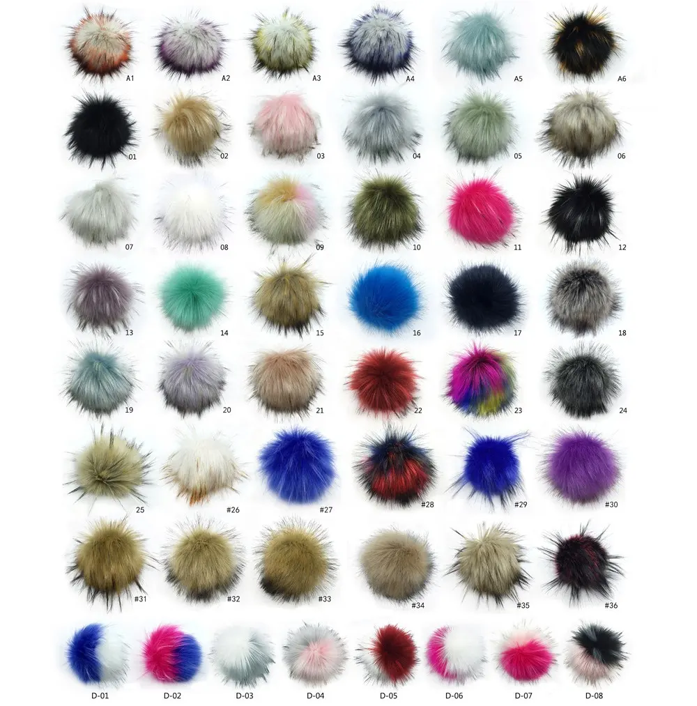 Gorro com pompom colorido para chaveiro, chapéu, pantufas destacáveis para pompons