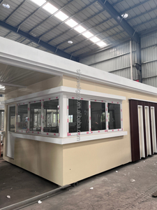 Bekçi odası ve misafir kabini, prefabrik okul güvenlik evi için yüksek kaliteli ve uygun fiyatlı mobil konteyner güvenlik evi. - Product Image 5