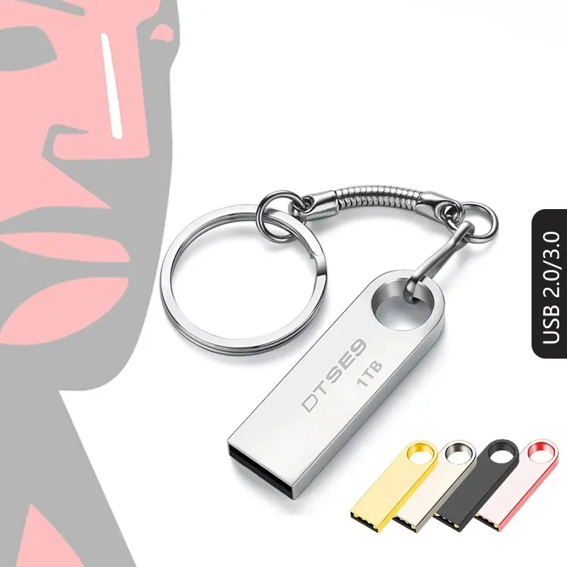 Özel logolu USB Flash sürücü DTSE9 usb 2.0 64GB kalem sürücü 8GB 16GB 32GB 128GB Metal USB sopa 3.0 Pendrive kingston