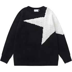 Özel Logo kadın Trendy 2024 sonbahar kıyafetler büyük beden kazak Sweaters kazak Crewneck uzun hırka rahat nefes" - Product Image 2