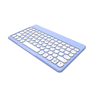 HT tragbares Tablet wiederaufladbar bt kabellose RGB-unterleuchtete Tastatur blaue mini-farbene Tastatur für Tablet - Product Image 2