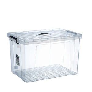 Cajas apilables de plástico pp para almacenamiento de artículos diversos, contenedor de plástico para el hogar, buena calidad - Product Image 2