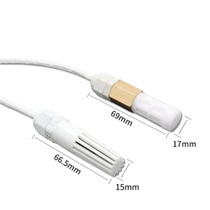 Taidacent SHT30-Sensor transmisor de temperatura y humedad RS485, Sensor de temperatura de humedad para monitoreo de sistemas de invernadero