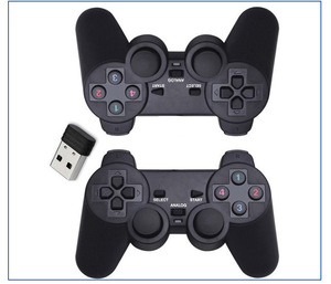 Emuelec Dual System Android TV Box Consola de juegos USB2.4G Computadora Controlador inalámbrico