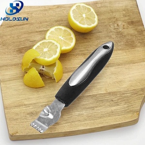 Manual Durable Stainless Steel Citrus Lemon <strong>Zester</strong> with Rubber Coating Handle for Household <strong>Use</strong> - Product Image 5