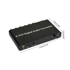 用于DTS/AC3杜比解码器的5.1Ch数字音频转换器SPDIF输入到用于杜比解码的5.1通道 - Product Image 6