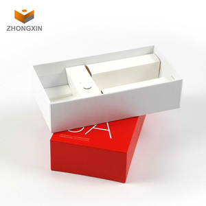 One-Stop Service Custom Logo Consumer Electronics Packaging Smartphone Mobile Phone Package <strong>Red</strong> Rectangle Paper <strong>Box</strong>
