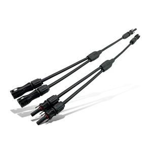 2 to 1 Solar Y Connector Waterproof Solar Cable Harness for Solar <strong>System</strong> <strong>Parallel</strong> <strong>Connection</strong> - Product Image 1