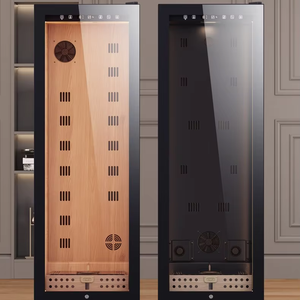 Modern Intelligent Wooden Cigar Cooler with Constant Temperature and <strong>Humidity</strong>, Cigar Display and Moisturizing Box - Product Image 4