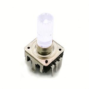 Single Dual Color RGB LED Encoder <strong>Switch</strong> with Luminous Damping Sense <strong>Audio</strong> Volume Adjustment <strong>Switch</strong> for Electronic Components - Product Image 2