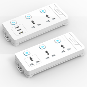 US Plug Universal Standard Outlets <strong>2</strong> Way with <strong>3</strong> USB Ports <strong>Multi</strong> <strong>Functional</strong> Power Extension <strong>Sockets</strong> Power Strip - Product Image 3
