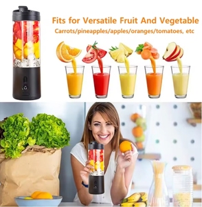Taze meyve Smoothies ve meyve suyu karışımları için taşınabilir USB şarj edilebilir Mini meyve sıkacağı Blender taşıması kolay - Product Image 4