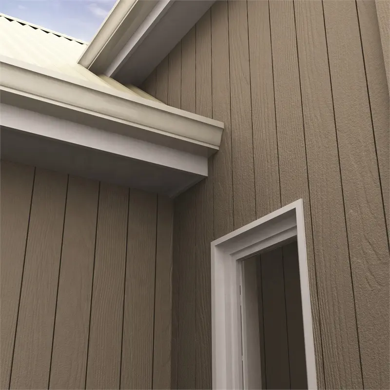 Hot Sale Villa 9ミリメートルWood Grain External Wall Fiber Cement Siding Board