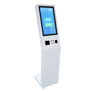 21.5inch Floor Standing <strong>Self</strong> <strong>Service</strong> Ticket Machine Payment Kiosks with <strong>Queue</strong> <strong>Management</strong> <strong>System</strong> for Check-in and Touch Screen - Product Image 3