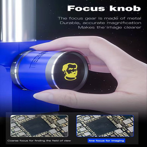 MCN-Microscopio digital estéreo trinocular con puerto USB, cámara electrónica con aumento de 1:7, 5, para reparación de móviles, 1, 2 - Product Image 5