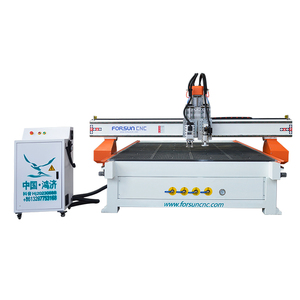 Multifunctional 1325 <strong>ATC</strong> <strong>CNC</strong> <strong>Router</strong> Cutting Machine CCD Position Camera Oscillating Knife Core Components-Gear Motor PLC Syntec - Product Image 2