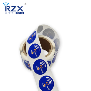 Customized 13.56MHz NTAG 213 215 216 Passive RFID Dry <strong>Wet</strong> <strong>Inlay</strong> NFC Chip Tag Label Sticker - Product Image 6